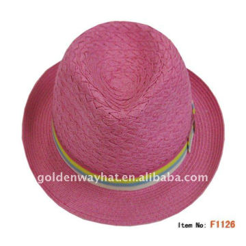 cheap newest fedora hats made by paper